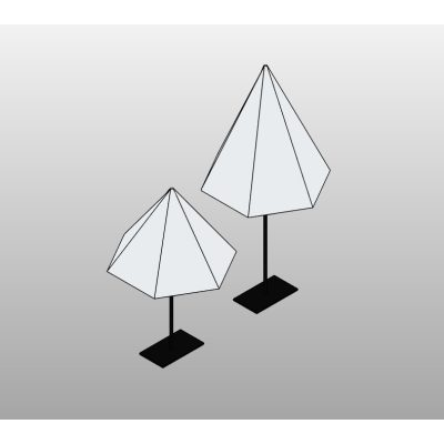Decorative Cubic Candle Holder