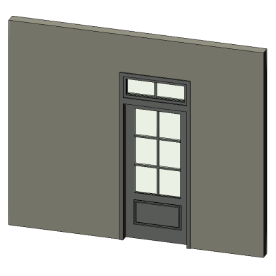 34 lite door and transom