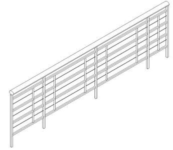 Wright railing