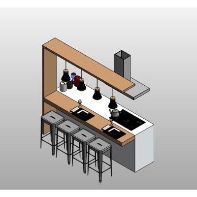 Industrial Kitchen Set