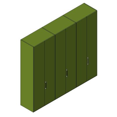Contemporary Green Wardrobe