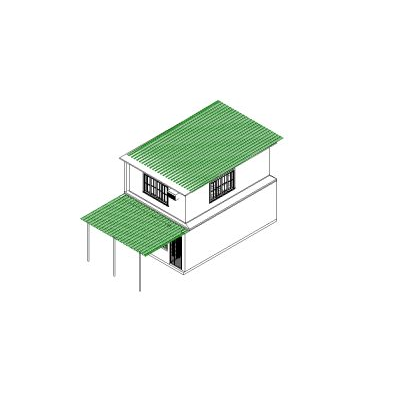 Cozy Two-Story House Plan in Revit