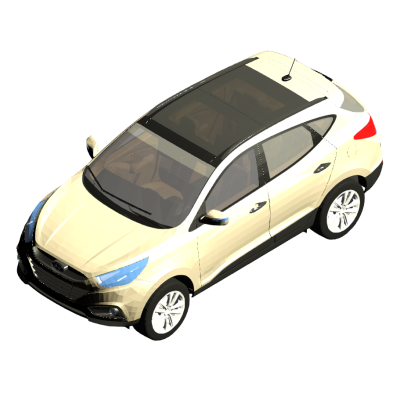 Hyundai ix35 - SUV Car Automobile Vehicle Crossover