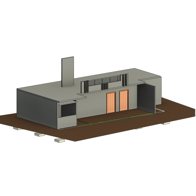 Modern tiny house