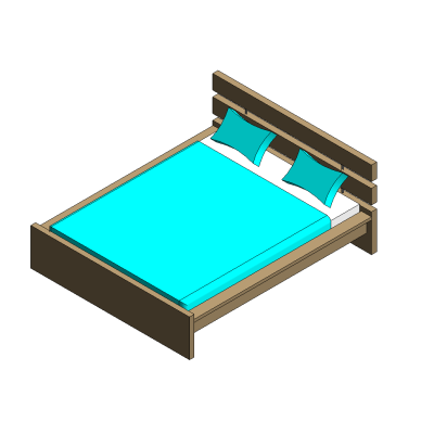 Bed Frame with Headboard