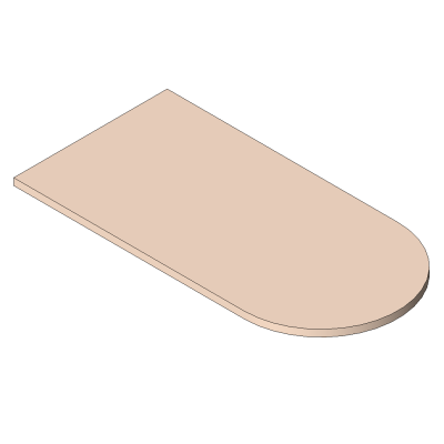 Worktop Curved