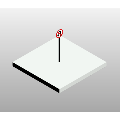 No U-Turn Sign