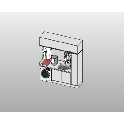 Compact Laundry Room Unit