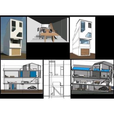Compact Modern Detached House Design