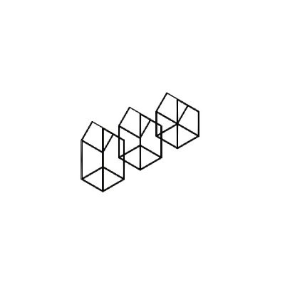 Geometric Wire Decor Trio