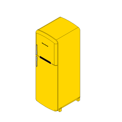 Brastemp Retro Refrigerator