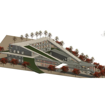 Modern Multi-Level Library
