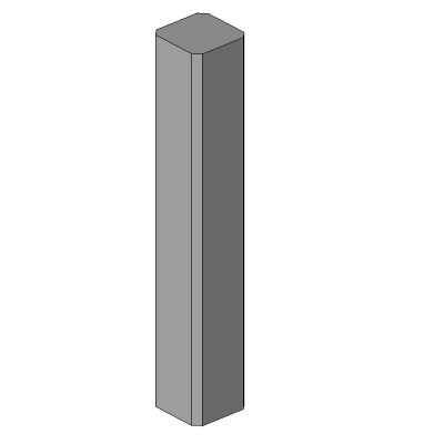 Chamfered Column