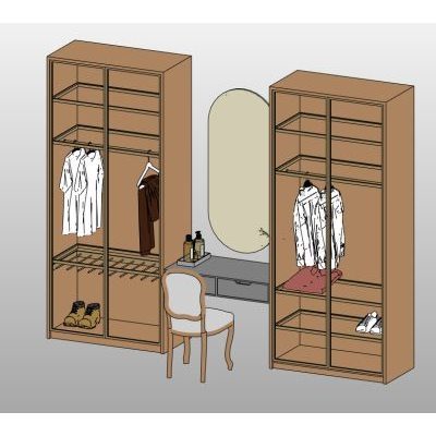 Walk-in Closet Set
