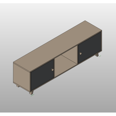 Sleek Modern TV Stand