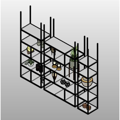 Decorative Multi-Functional Shelf