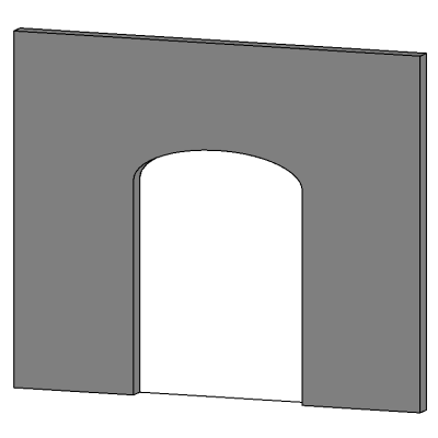 M Opening-Elliptical Arch