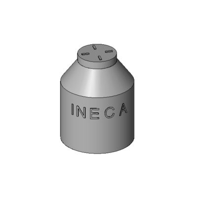 Water tank for industrial purposes