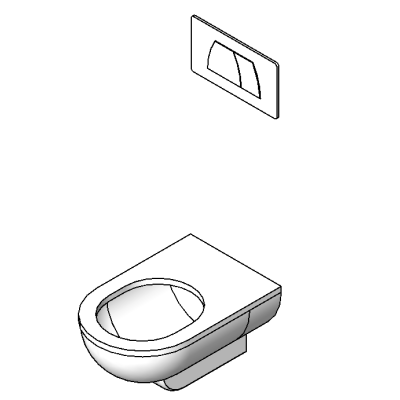 WC suspendu - 01