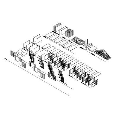 Project templates modern architectural set