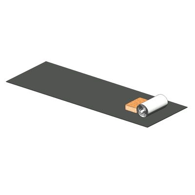 Yoga Mat with Cork Block and Towel