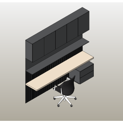Executive Desk Ensemble