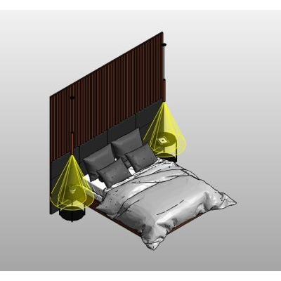 Modern Wooden Bedroom Set