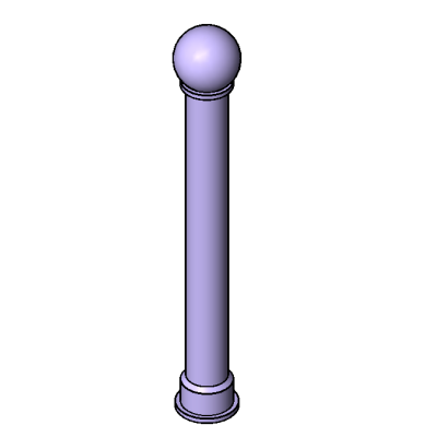 Poteau exterieur - 01