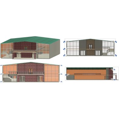 Two-Story Showroom Building