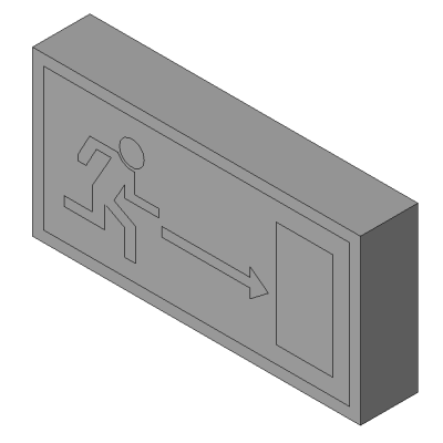 Signage - Fire Door Right