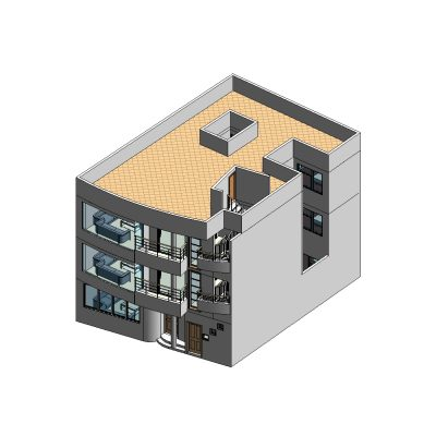 3d house project three floors