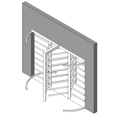 Turnstile - Tandem Gate 6027