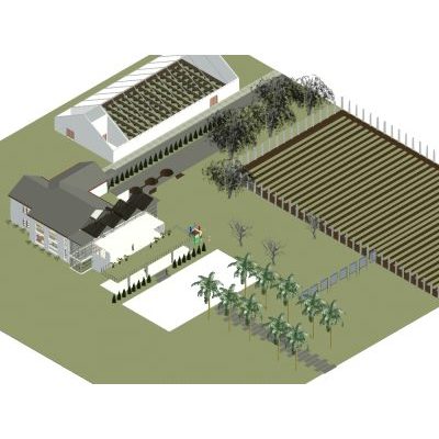 3d bioclimatic housing project