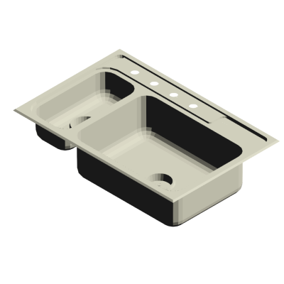 Dual Basin Kitchen Sink
