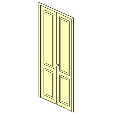 Placard pliante - Moulures
