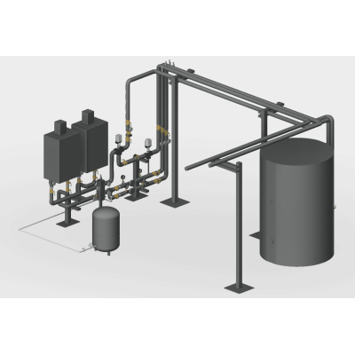 Flow adapters for modern pipe systems 3 Industrial Piping System