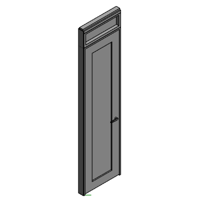 Wall Moveable Haworth Enclose Single Swing Door Glazed Transom