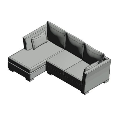 Luxurious Meridienne Sofa