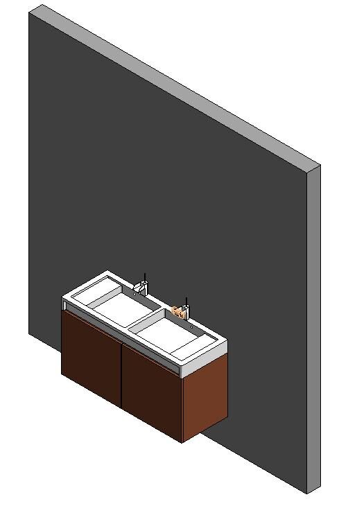 Sink with cabinet