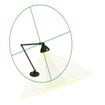 M Table lamp - Arm extension