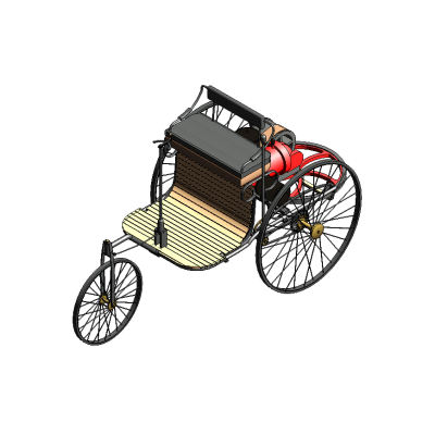 Vintage Motorwagen Model