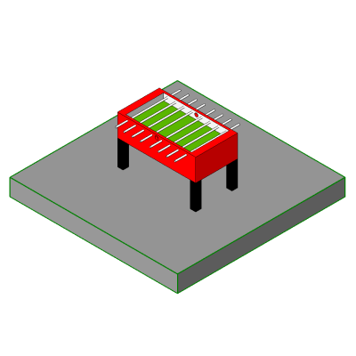 Dynamic Foosball Table RFA