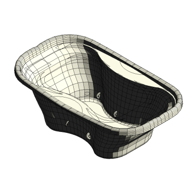 Elegant Kohler Whirlpool Tub