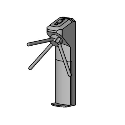 Access control turnstile for people