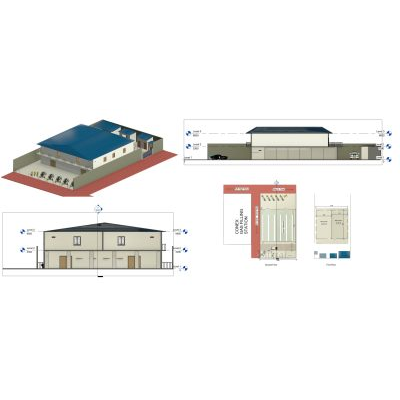 Supermarket with Warehouse