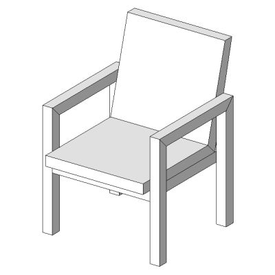 Minimalist Lounge Armchair