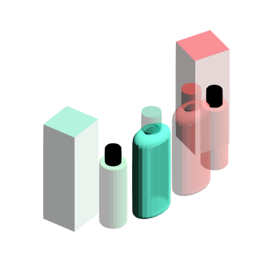 Lotion Bottle Set