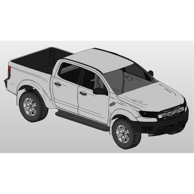 Ford Ranger Raptor Pickup – 4-Door