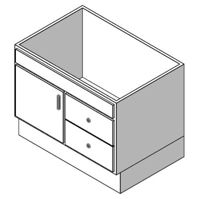 Bathroom sink cabinet modern storage