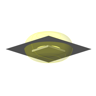 4039 Dia Dome Light